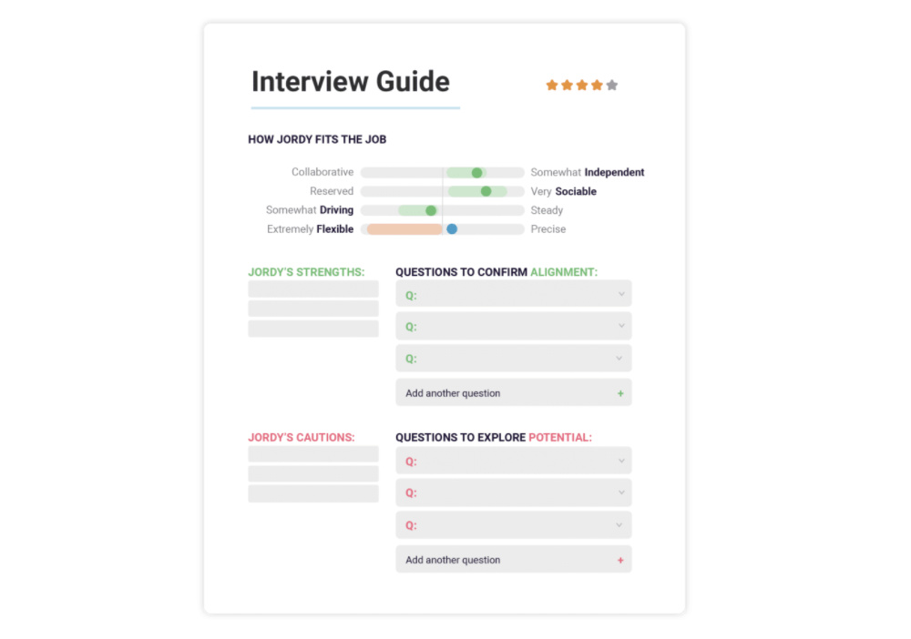 Sélection du personnel PI-Interview-Guide